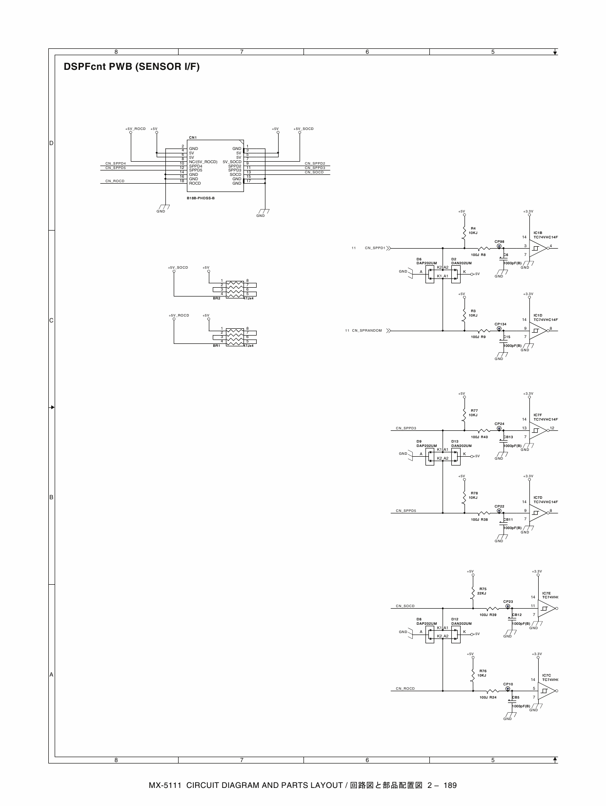 SHARP MX 4110 4111 4112 5110 5111 5112 N Circuit Diagrams-5